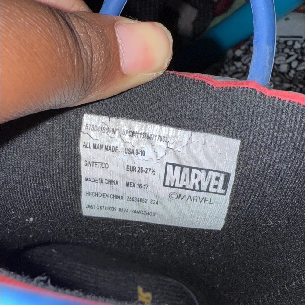 Marvel Red and Black Spider-Man Rain Boots - Picture 5 of 6